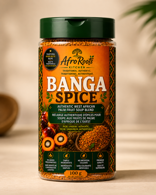 AfroRoots Kitchen Banga Spice Traditional Palm Fruit Soup Blend