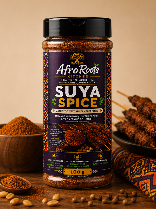 AfroRoots Kitchen Premium Suya Spice Blend